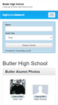 Mobile Screenshot of butlerhighschoolalumni.com